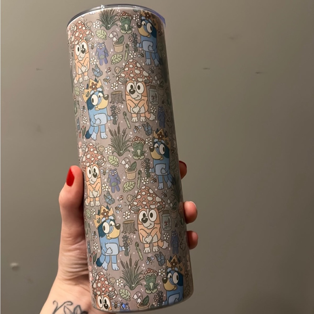 Fairy bluey tumbler